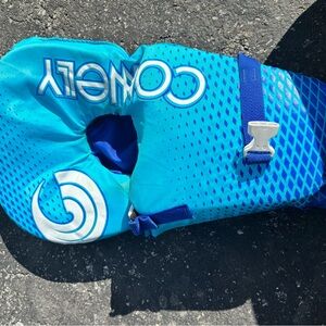 Connelly Kids' Blue Swim Vest - Secure Floatation up to 30 lbs